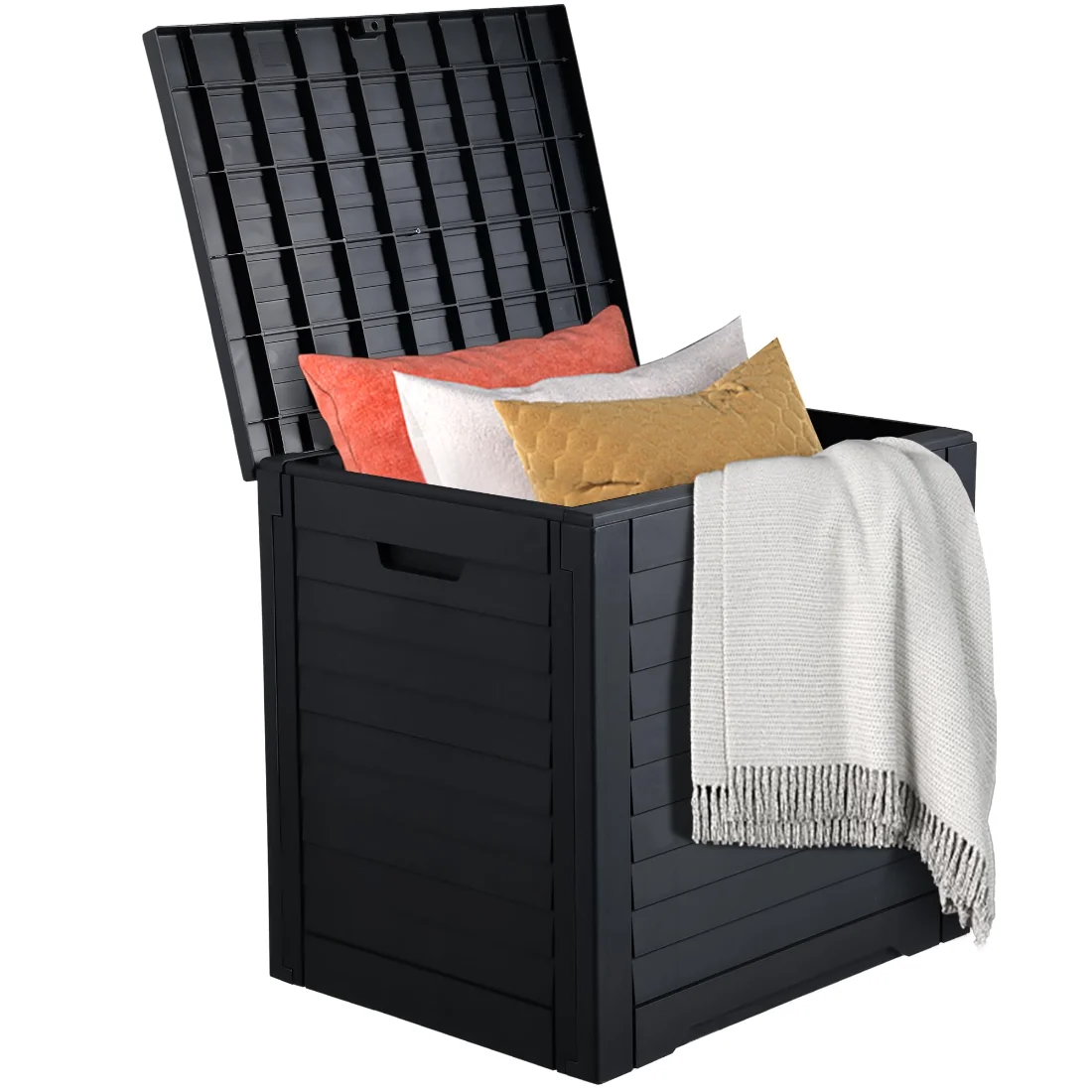 DWVO Louvered Deck Box, 35-Gallon