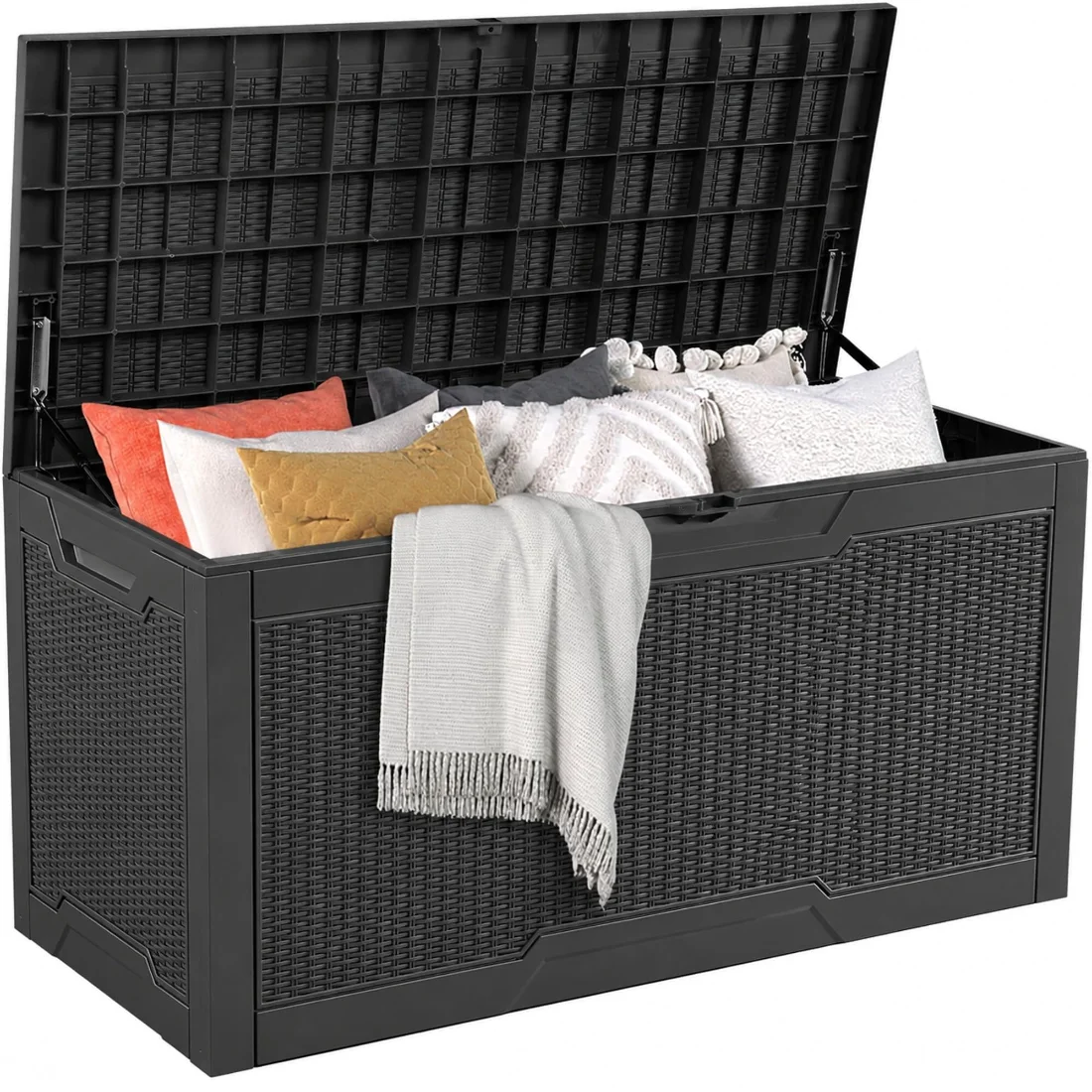 DWVO Lockable Deck Box, 100-Gallon